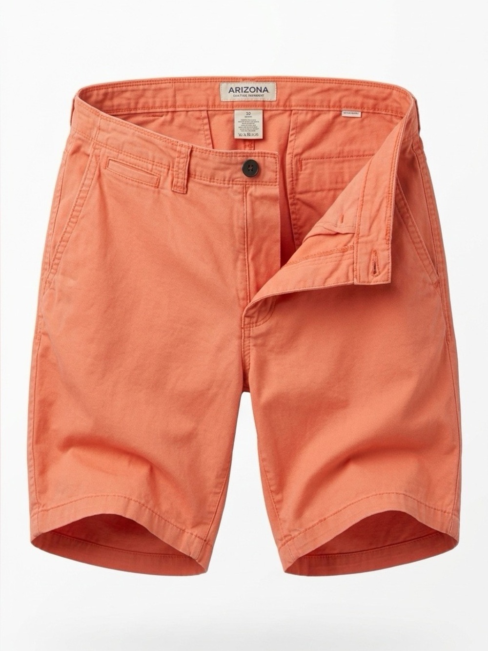 Arizona Jean Company Men's Coral Cotton Chino Shorts